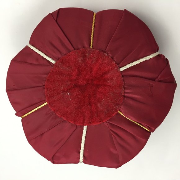 Vintage Pin Cushion with Bisque Sleeping Baby - Picture 6 of 6